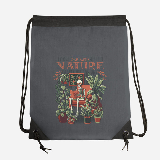 I Am One With Nature-None-Drawstring-Bag-tobefonseca