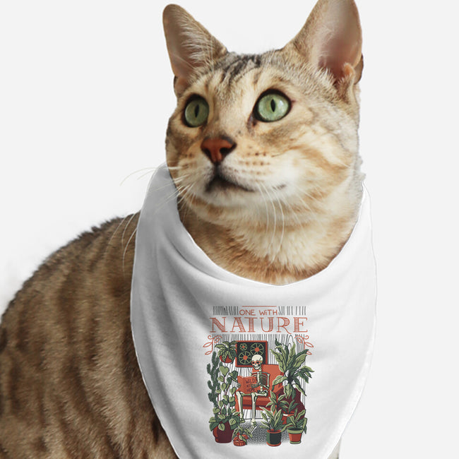 I Am One With Nature-Cat-Bandana-Pet Collar-tobefonseca