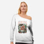 I Am One With Nature-Womens-Off Shoulder-Sweatshirt-tobefonseca