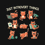 Just Introvert Things-Unisex-Basic-Tank-koalastudio