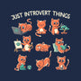 Just Introvert Things-Unisex-Crew Neck-Sweatshirt-koalastudio