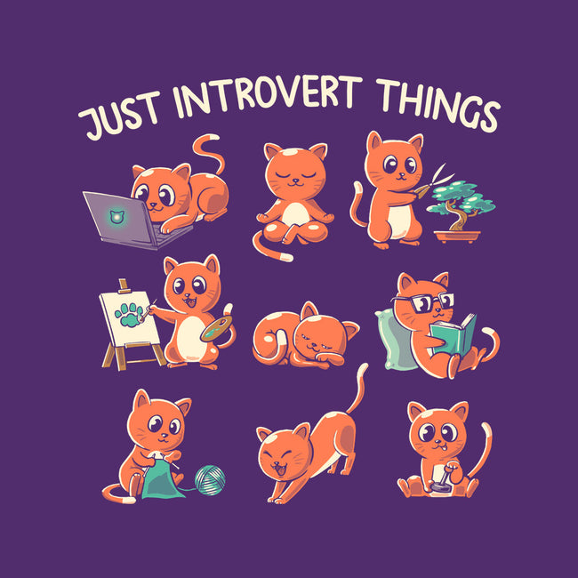 Just Introvert Things-Unisex-Crew Neck-Sweatshirt-koalastudio