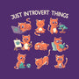 Just Introvert Things-Womens-Off Shoulder-Tee-koalastudio