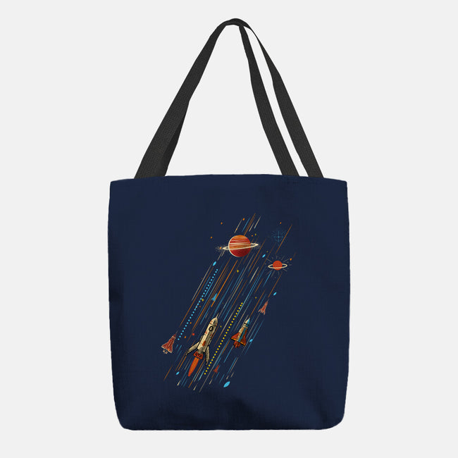 Space Travel Is Cool-None-Basic Tote-Bag-kharmazero