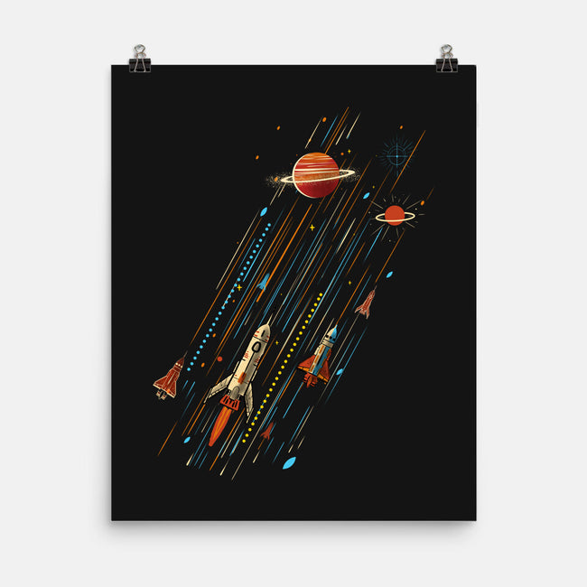Space Travel Is Cool-None-Matte-Poster-kharmazero