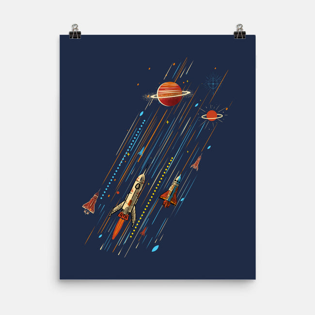 Space Travel Is Cool-None-Matte-Poster-kharmazero