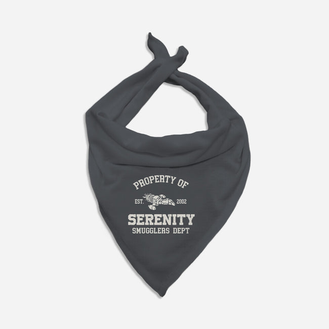 Property Of Serenity-Cat-Bandana-Pet Collar-Melonseta