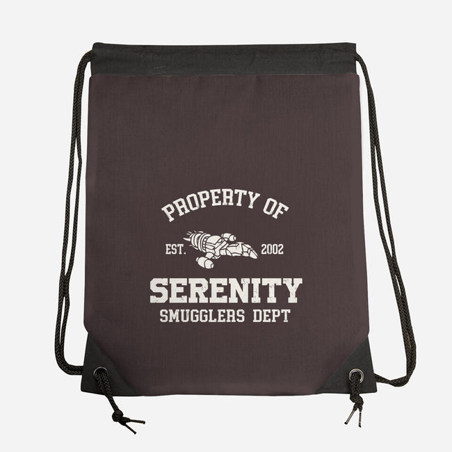 Property Of Serenity-None-Drawstring-Bag-Melonseta