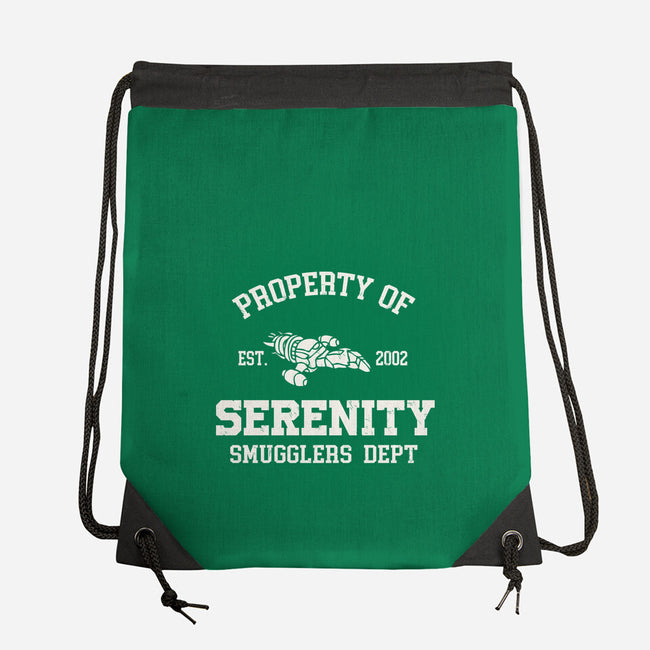 Property Of Serenity-None-Drawstring-Bag-Melonseta