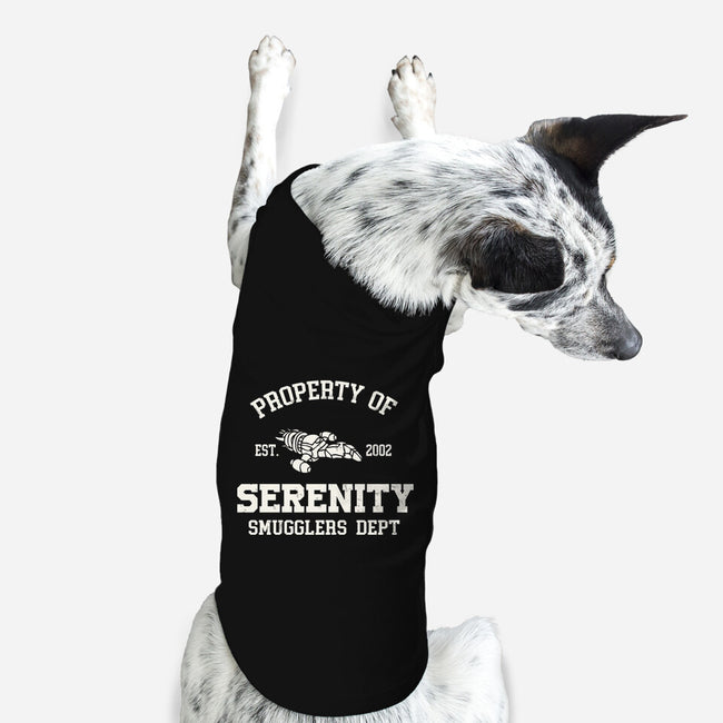 Property Of Serenity-Dog-Basic-Pet Tank-Melonseta