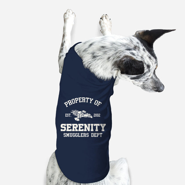 Property Of Serenity-Dog-Basic-Pet Tank-Melonseta