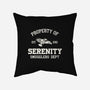 Property Of Serenity-None-Non-Removable Cover w Insert-Throw Pillow-Melonseta