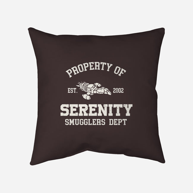 Property Of Serenity-None-Non-Removable Cover w Insert-Throw Pillow-Melonseta