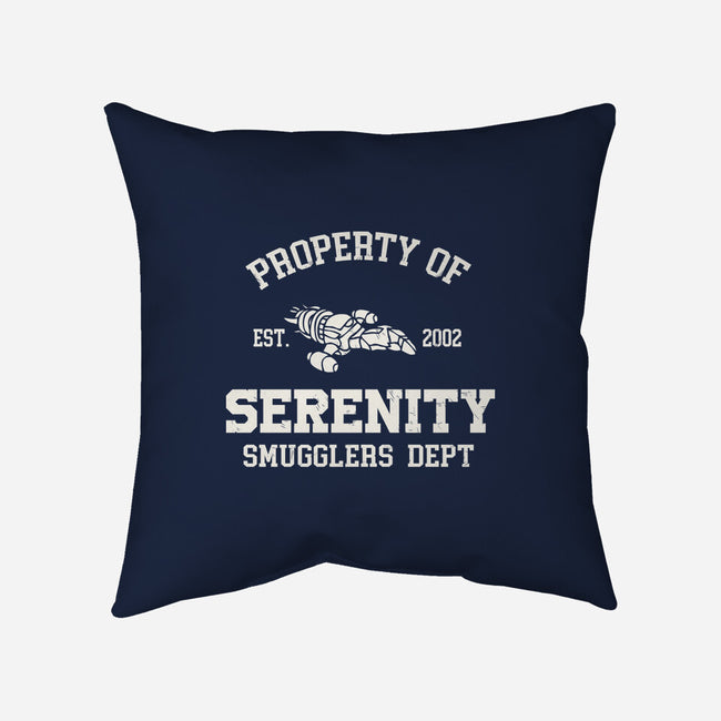 Property Of Serenity-None-Removable Cover w Insert-Throw Pillow-Melonseta