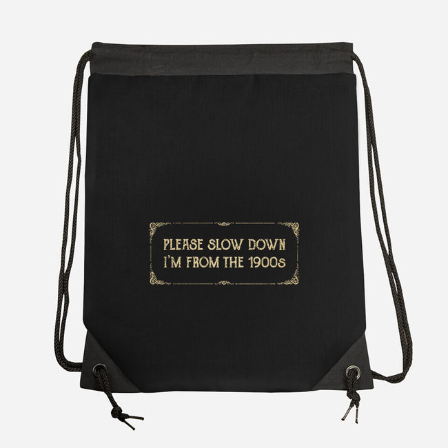 From The 1900s-None-Drawstring-Bag-kg07