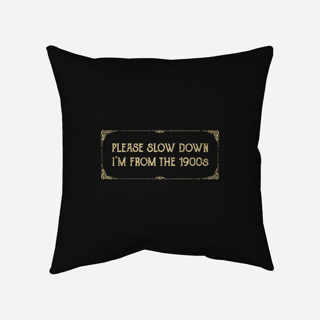 From The 1900s-None-Non-Removable Cover w Insert-Throw Pillow-kg07