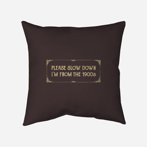 From The 1900s-None-Non-Removable Cover w Insert-Throw Pillow-kg07