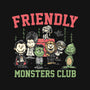 Friendly Monsters Club-None-Memory Foam-Bath Mat-momma_gorilla