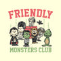 Friendly Monsters Club-None-Non-Removable Cover w Insert-Throw Pillow-momma_gorilla