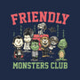 Friendly Monsters Club-Mens-Basic-Tee-momma_gorilla