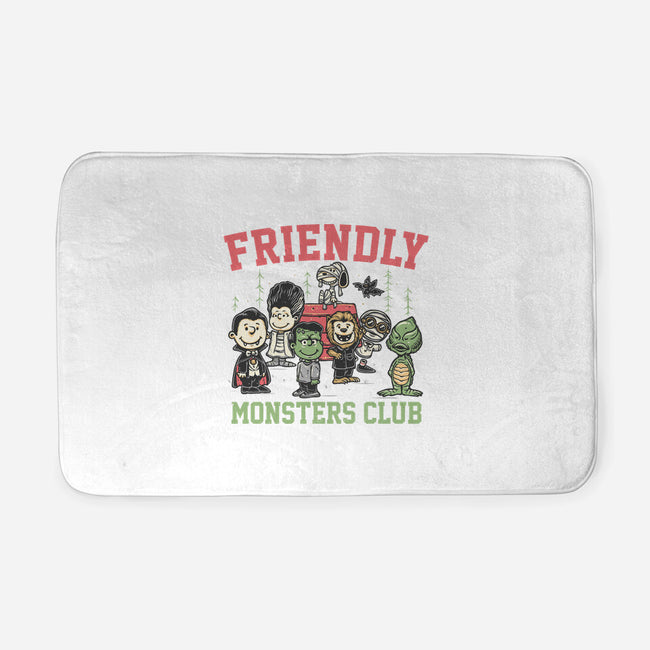 Friendly Monsters Club-None-Memory Foam-Bath Mat-momma_gorilla