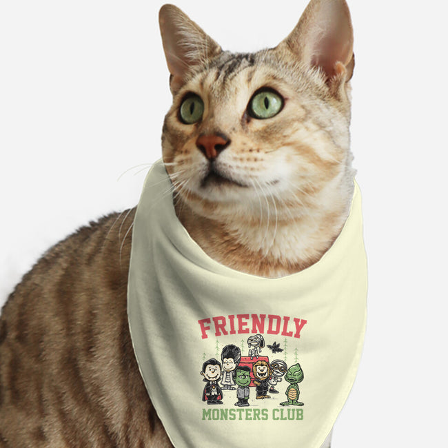 Friendly Monsters Club-Cat-Bandana-Pet Collar-momma_gorilla