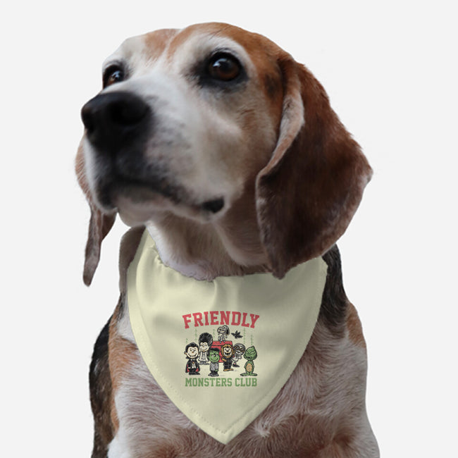 Friendly Monsters Club-Dog-Adjustable-Pet Collar-momma_gorilla