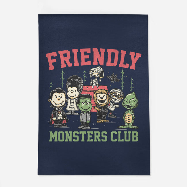 Friendly Monsters Club-None-Indoor-Rug-momma_gorilla