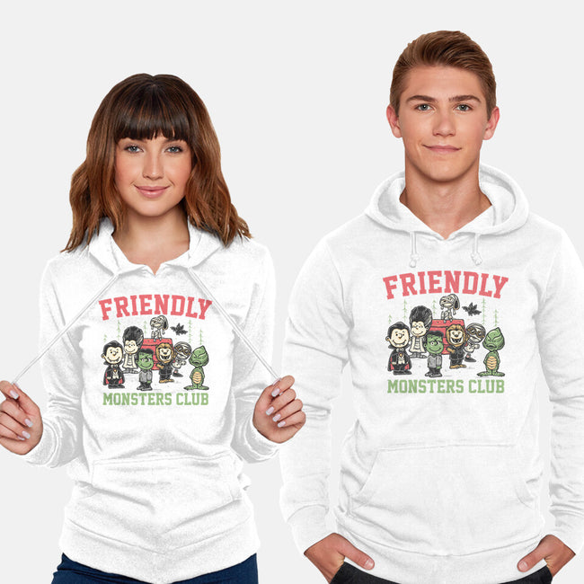 Friendly Monsters Club-Unisex-Pullover-Sweatshirt-momma_gorilla