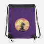 Wanderer Above The Sea Of Sand-None-Drawstring-Bag-zascanauta