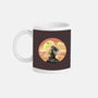 Wanderer Above The Sea Of Sand-None-Mug-Drinkware-zascanauta