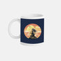 Wanderer Above The Sea Of Sand-None-Mug-Drinkware-zascanauta