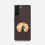 Wanderer Above The Sea Of Sand-Samsung-Snap-Phone Case-zascanauta