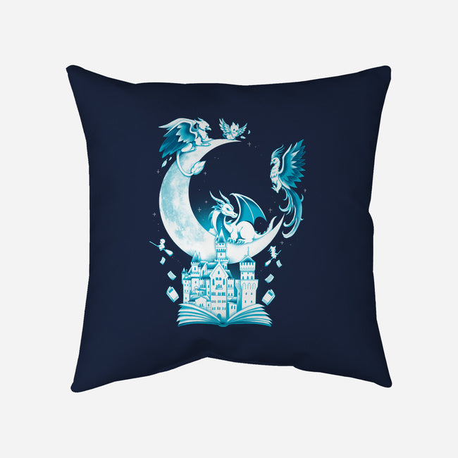 Magic Landscape Moon-None-Removable Cover w Insert-Throw Pillow-Vallina84