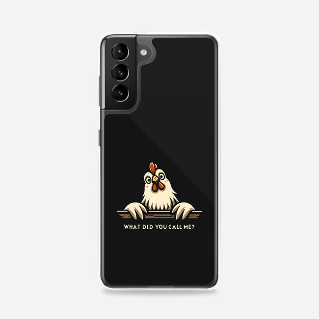 What Did You Call Me?-Samsung-Snap-Phone Case-BridgeWalker