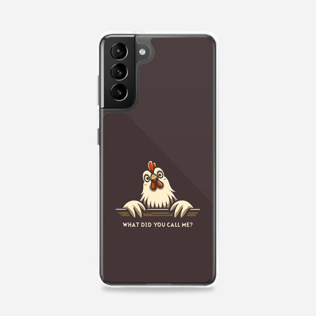 What Did You Call Me?-Samsung-Snap-Phone Case-BridgeWalker