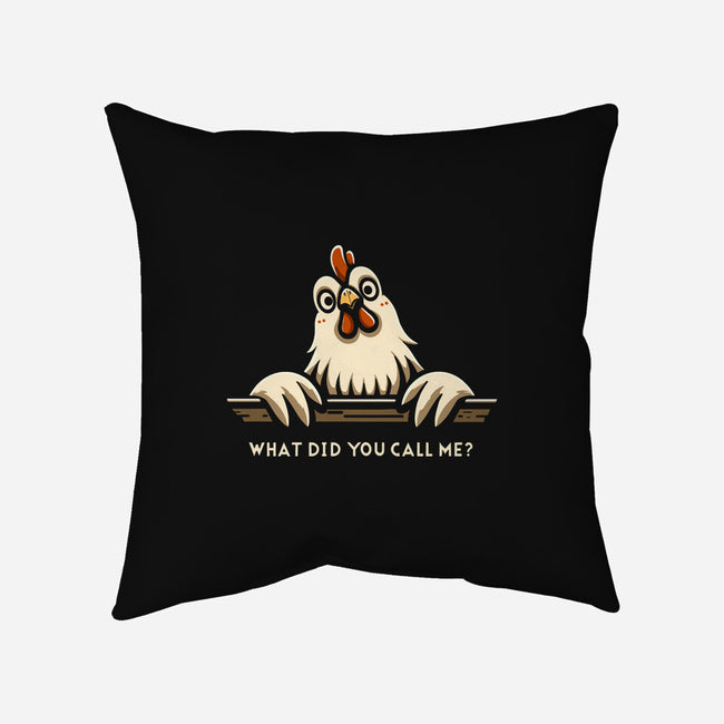 What Did You Call Me?-None-Removable Cover-Throw Pillow-BridgeWalker