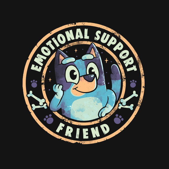 Emotional Support Friend-Womens-V-Neck-Tee-Arigatees