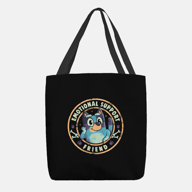 Emotional Support Friend-None-Basic Tote-Bag-Arigatees