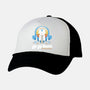 Yip Yip Travel-Unisex-Trucker-Hat-Logozaste