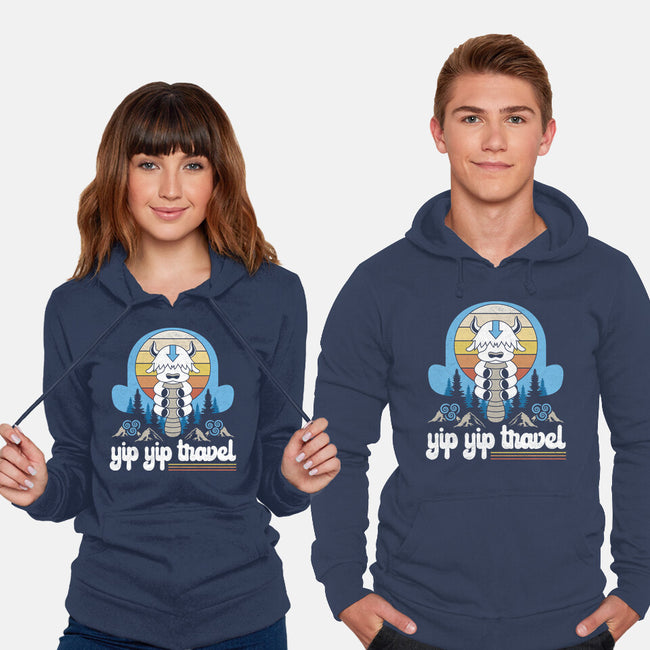 Yip Yip Travel-Unisex-Pullover-Sweatshirt-Logozaste