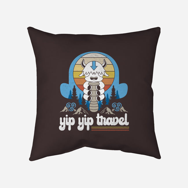 Yip Yip Travel-None-Removable Cover-Throw Pillow-Logozaste