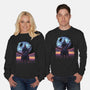 Synth Lord-Unisex-Crew Neck-Sweatshirt-rmatix