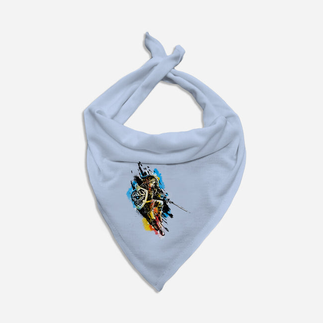 Linked-Dog-Bandana-Pet Collar-kharmazero