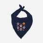 Cute But Psychedelic Mushrooms-Cat-Bandana-Pet Collar-tobefonseca