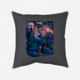 Green Mushroom Brother-None-Non-Removable Cover w Insert-Throw Pillow-Bruno Mota