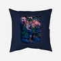 Green Mushroom Brother-None-Non-Removable Cover w Insert-Throw Pillow-Bruno Mota