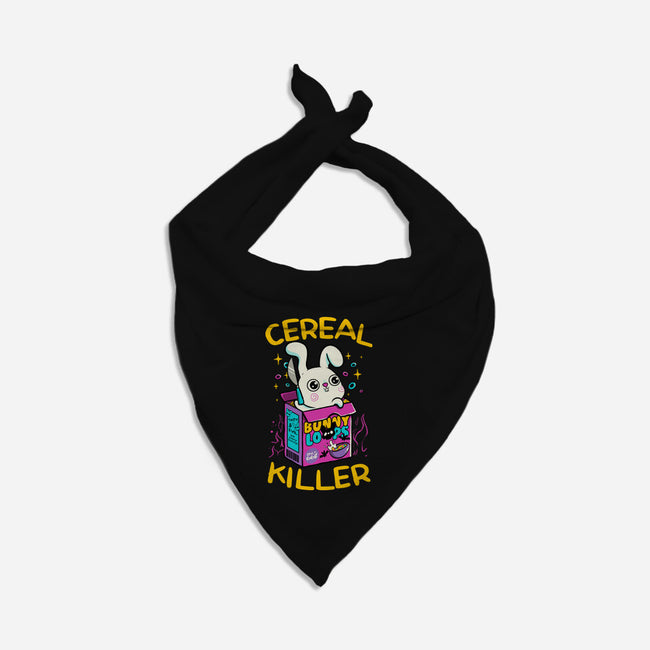 Cereal Killer Psycho Bunny-Cat-Bandana-Pet Collar-tobefonseca