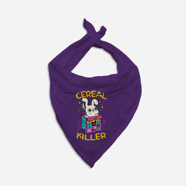 Cereal Killer Psycho Bunny-Dog-Bandana-Pet Collar-tobefonseca