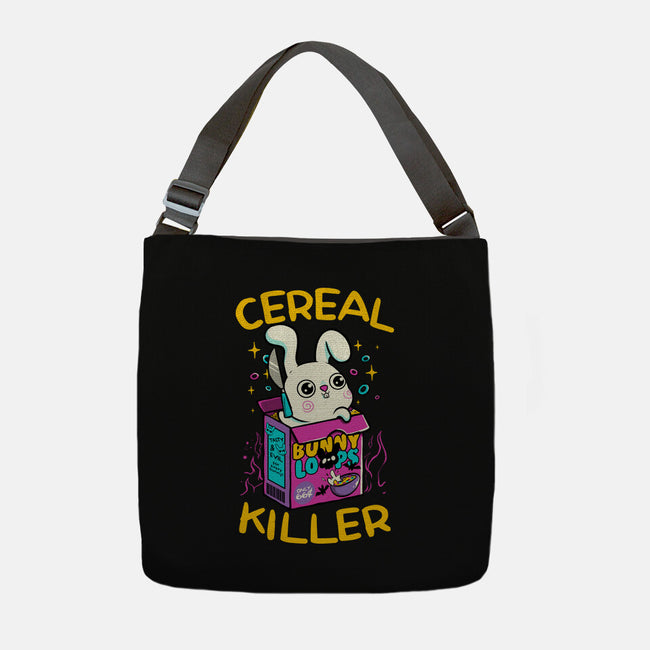 Cereal Killer Psycho Bunny-None-Adjustable Tote-Bag-tobefonseca